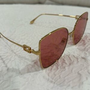 Red and Gold Fendi Sunglasses